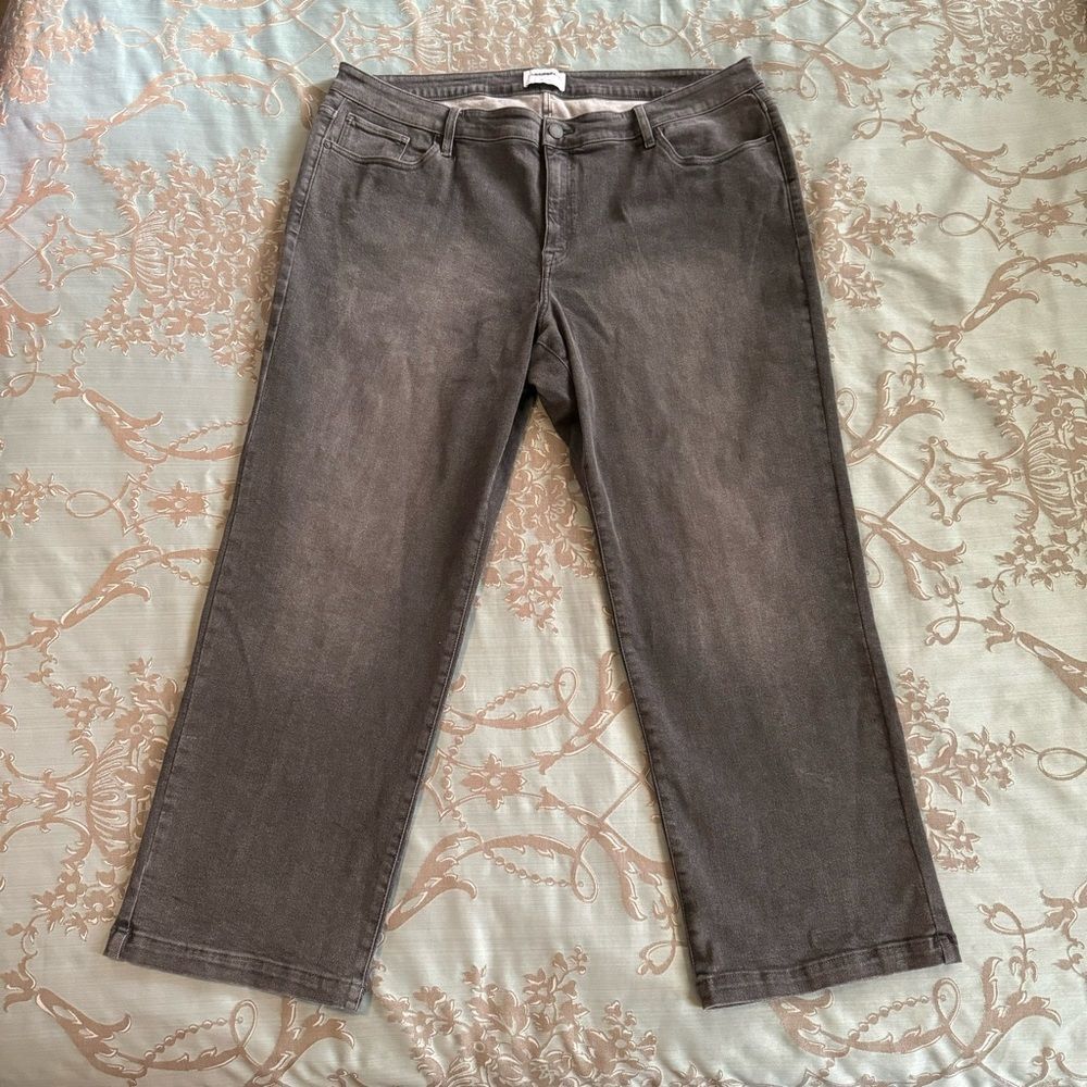 Lane Bryant Signature Fit High-Rise Classic Straight Leg Black Jeans Size 26